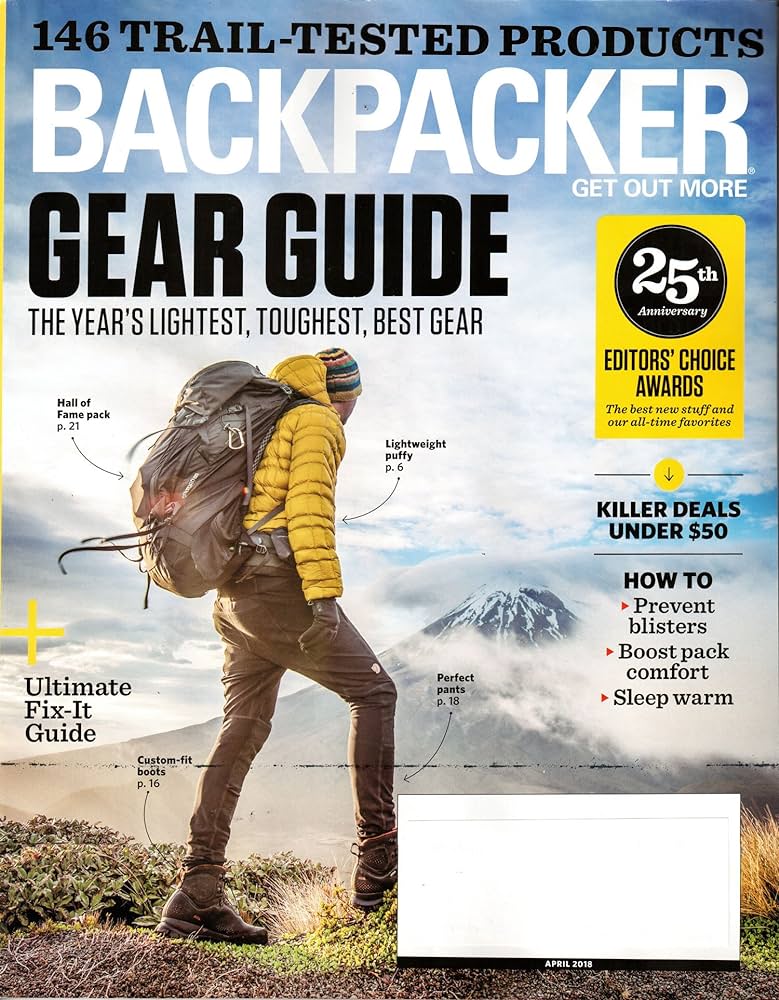 Revista de viajes "Backpacker"