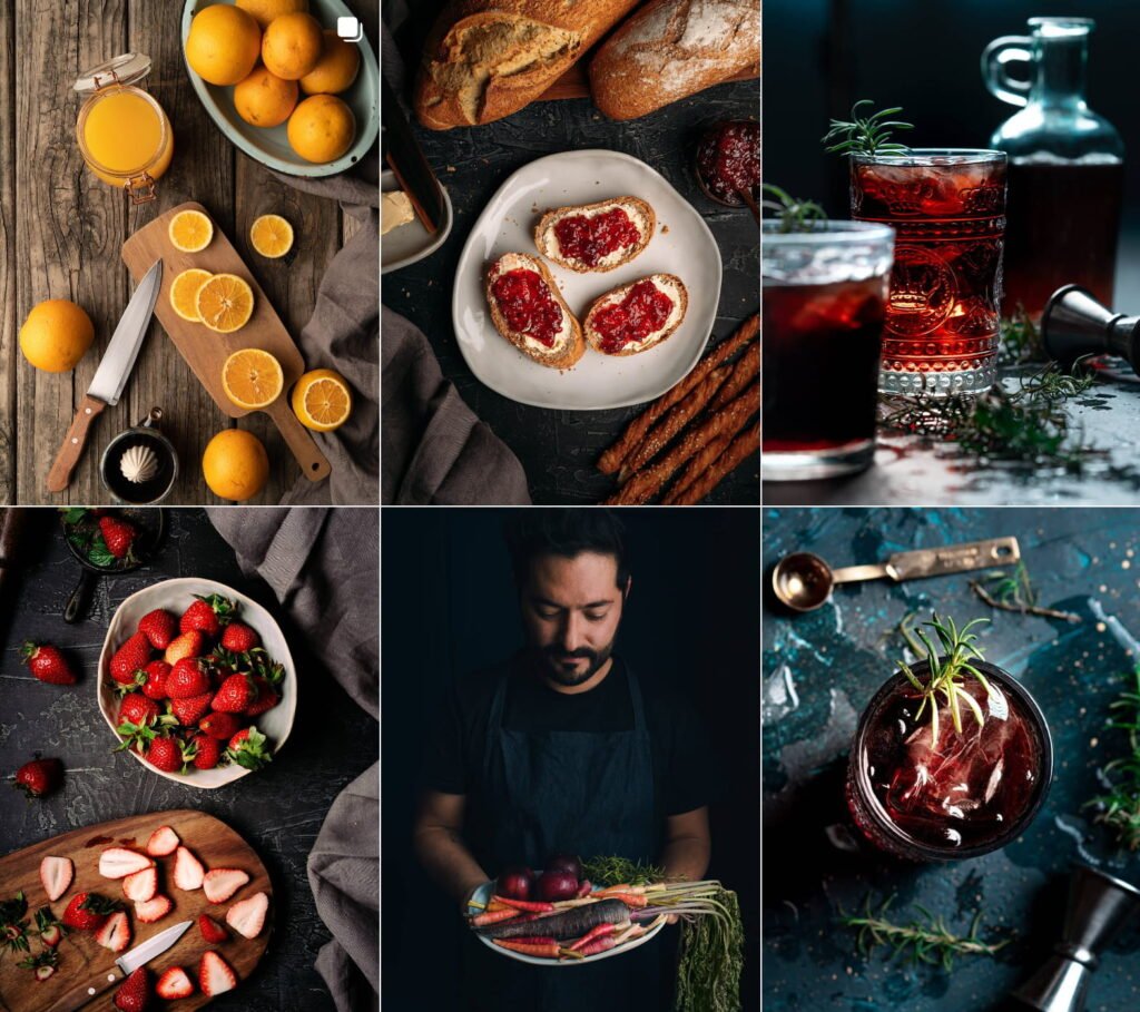 David Jilkyns, especialista en Dark Food Photography