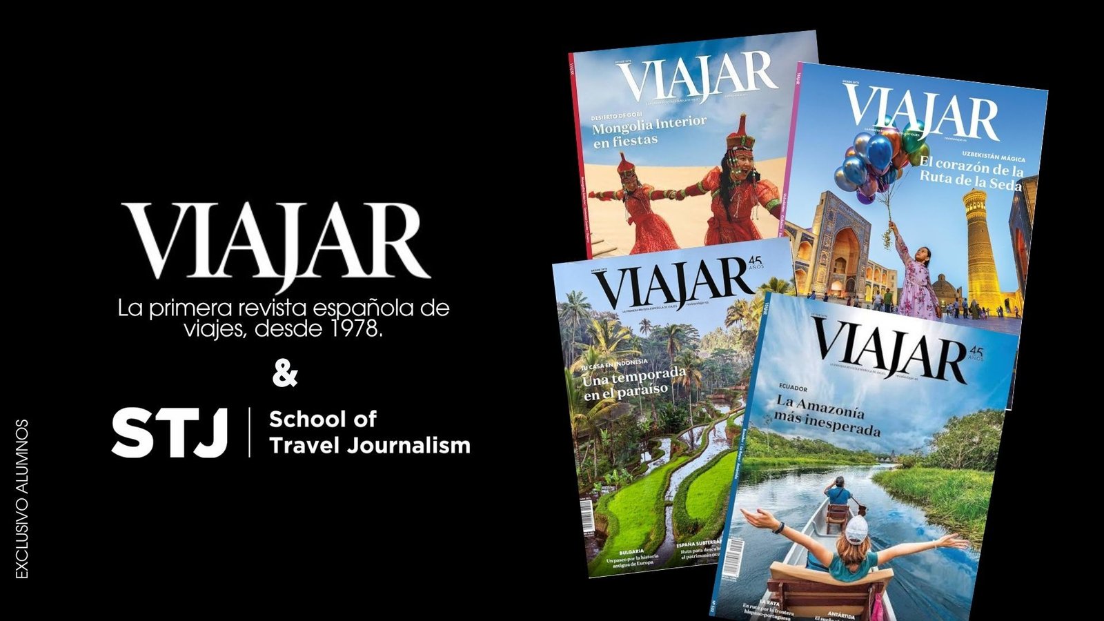 Prácticas remuneradas en Revista Viajar para alumnos de STJ