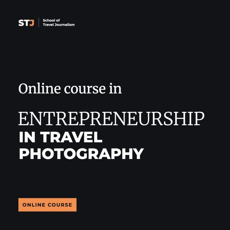 Online course in Entrepreneurship in Travel Photography