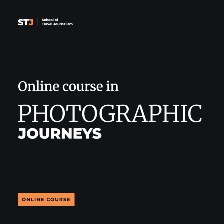 Online course in Photographic Journeys: From the Field to the Image