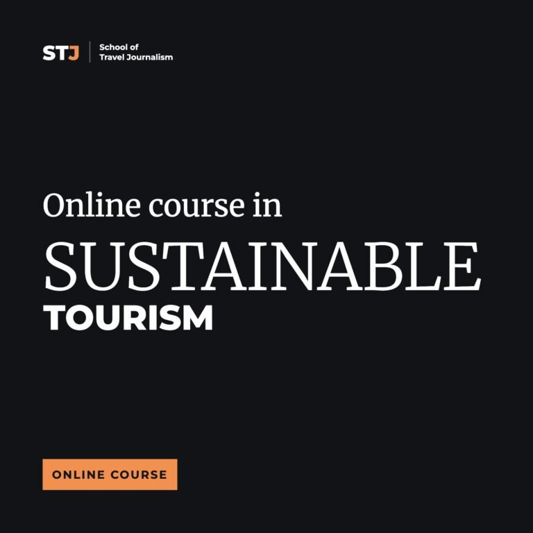 Online course in Sustainable Tourism