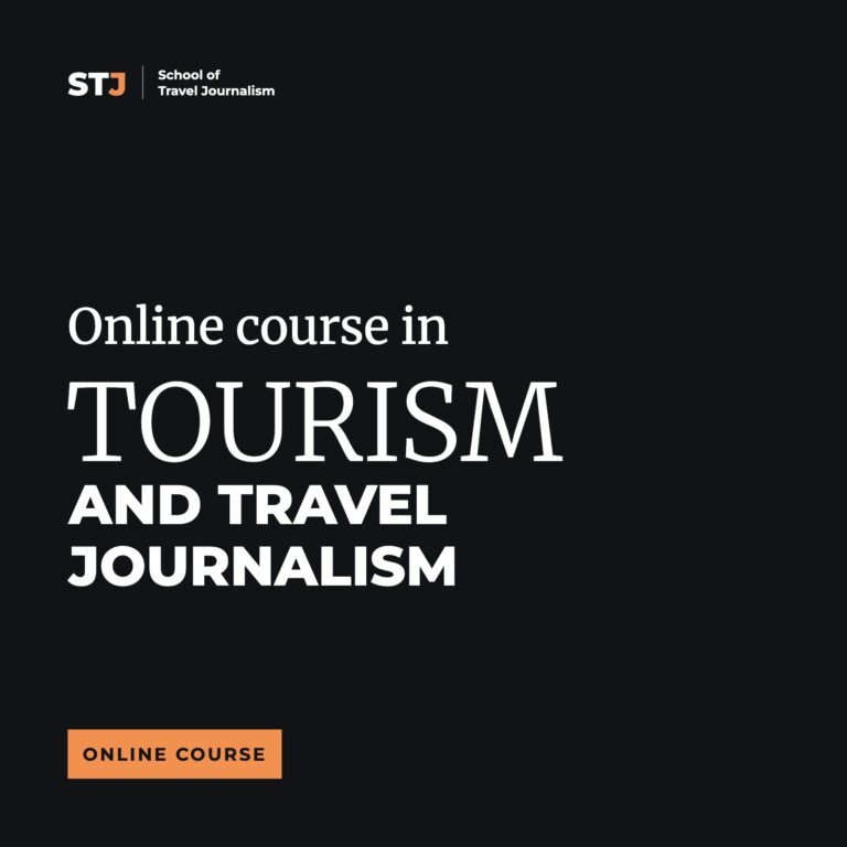 Online course in Tourism and Travel Journalism