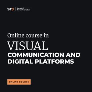 Cover: Online Course in Visual Communication and Digital Platforms | School of Travel Journalism