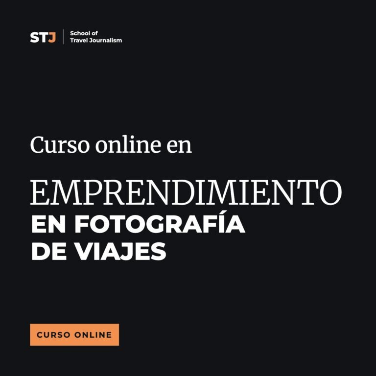 Curso online en Emprendimiento en Fotografía de Viajes