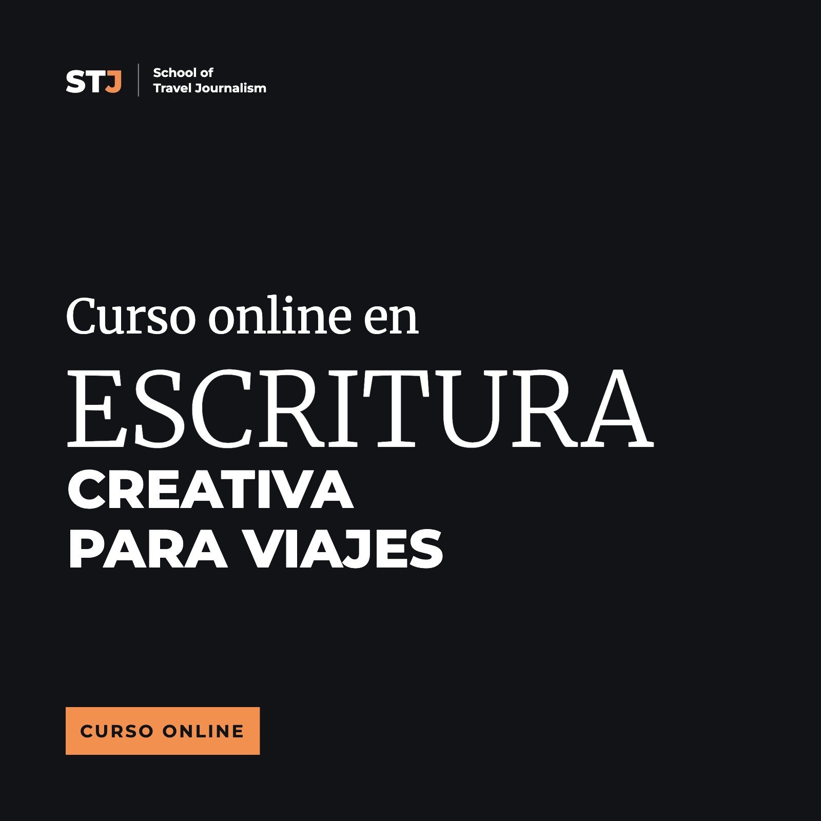 Portada: Curso online en Escritura Creativa para Viajes | School of Travel Journalism