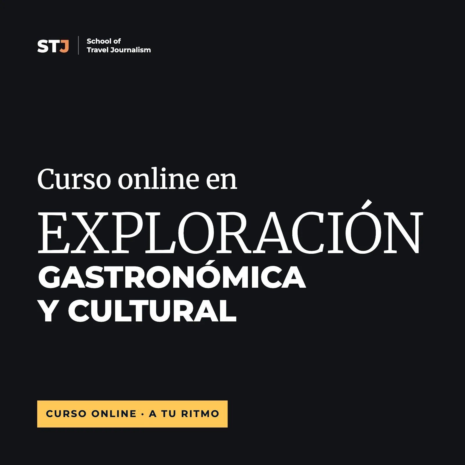 A tu ritmo: Curso online en Exploración Gastronómica y Cultural