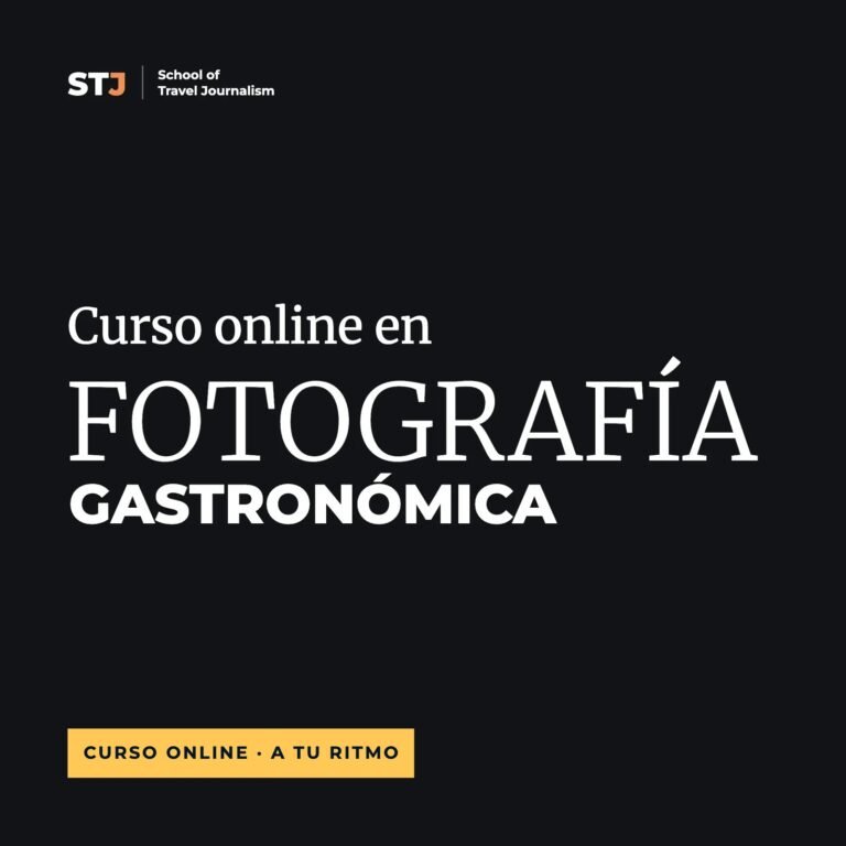 Curso online en Fotografía Gastronómica