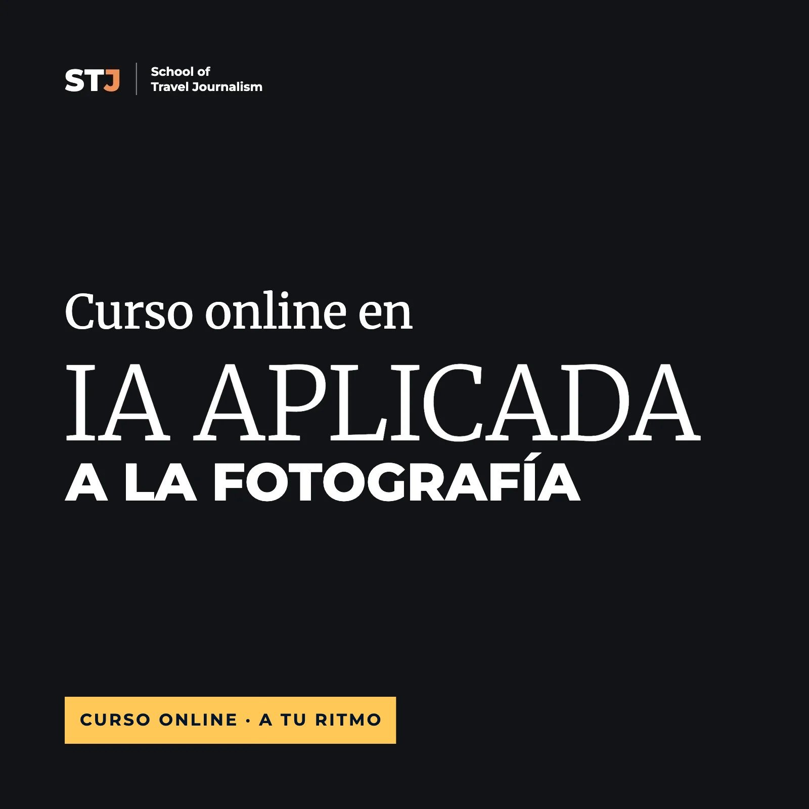 A tu ritmo: Curso online en IA Aplicada a la Fotografía