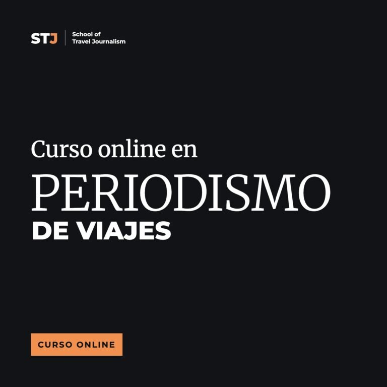 Curso online en Periodismo de Viajes