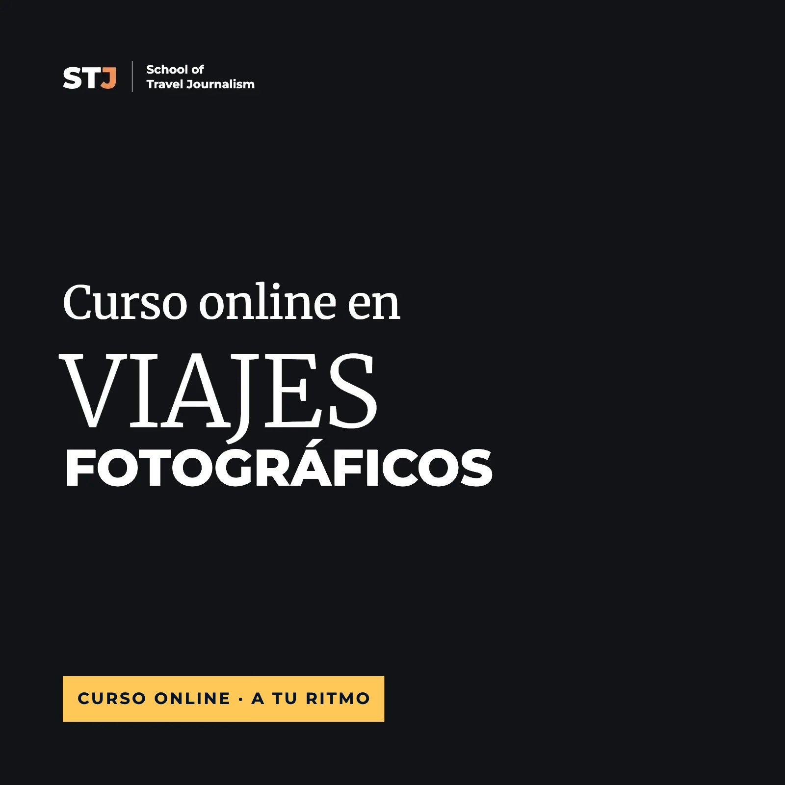 A tu ritmo: Curso online en Viajes Fotográficos: del Terreno a la Imagen
