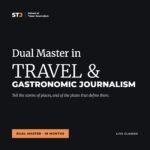 Cover image: Dual Master in TRAVEL & GASTRONOMIC JOURNALISM | School of Travel Journalism
