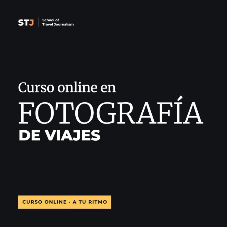 Curso online en Fotografía de Viajes