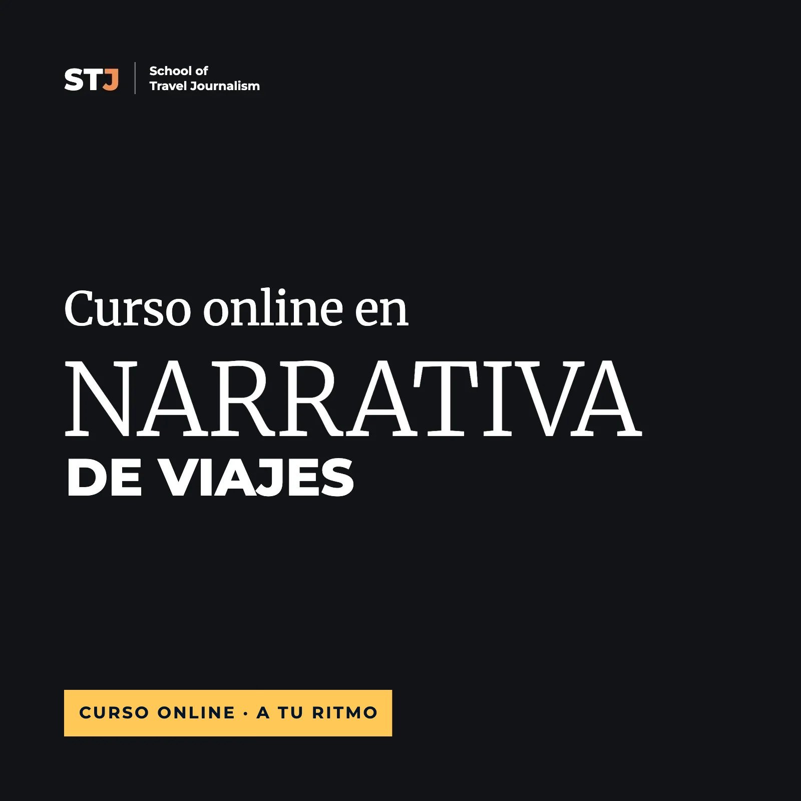 A tu ritmo: Curso online en Narrativa de Viajes