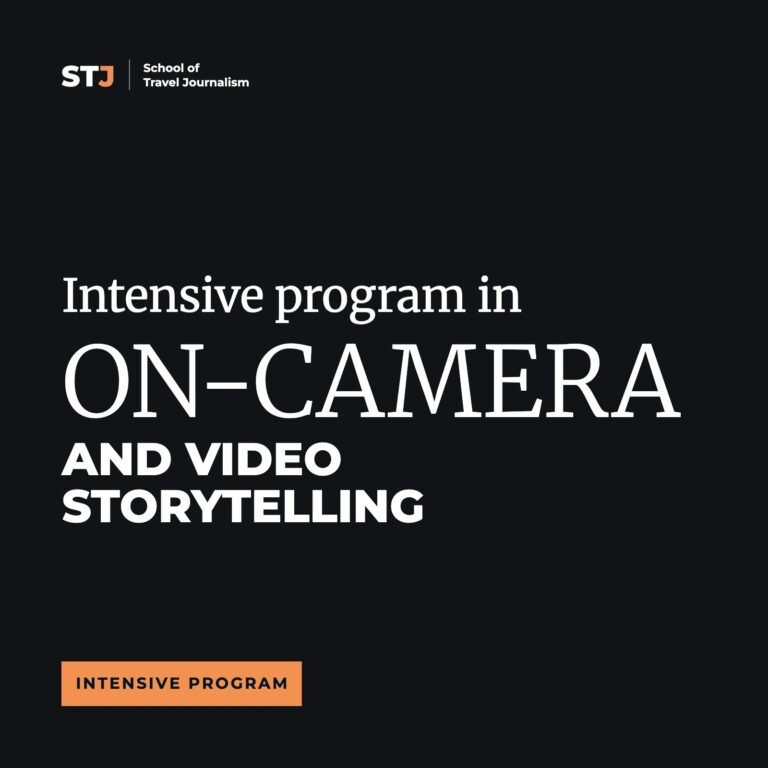 Live On-Camera and Video Storytelling Intensive Program