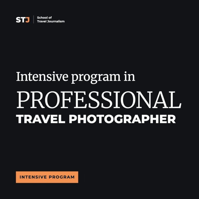 Live Professional Travel Photographer Intensive Program