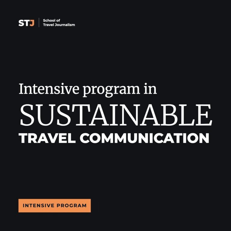 Live Sustainable Travel Communication Intensive Program