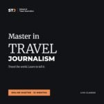Cover image: Master in TRAVEL JOURNALISM | School of Travel Journalism
