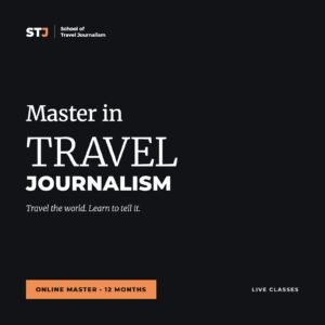 Cover image: Master in TRAVEL JOURNALISM | School of Travel Journalism