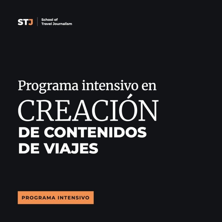Programa Intensivo en Creación de Contenidos de Viajes