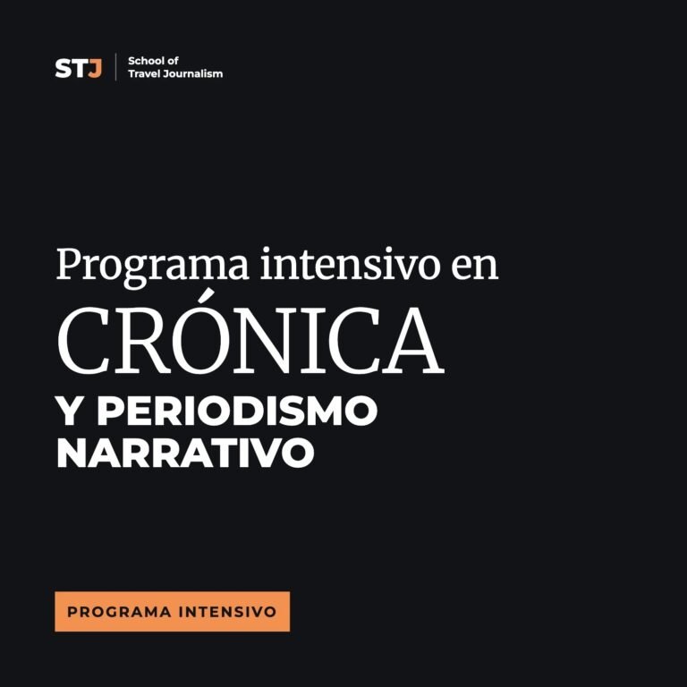 Programa Intensivo en Crónica y Periodismo Narrativo en directo