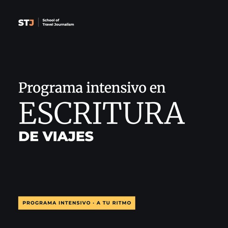 Programa Intensivo en Escritura de Viajes a tu ritmo