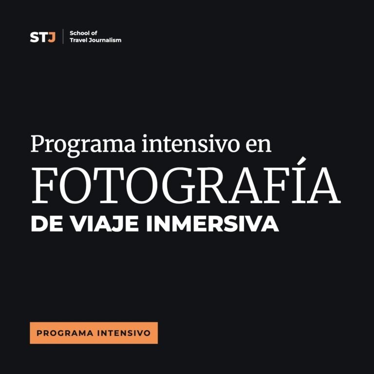 Programa Intensivo en Fotografía de Viaje Inmersiva en directo