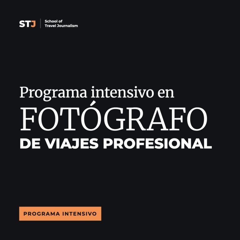 Programa Intensivo en Fotógrafo de Viajes Profesional en directo