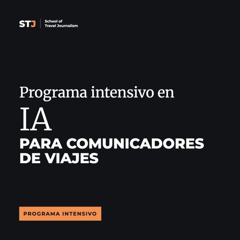 Programa Intensivo en IA para Comunicadores de Viajes en directo