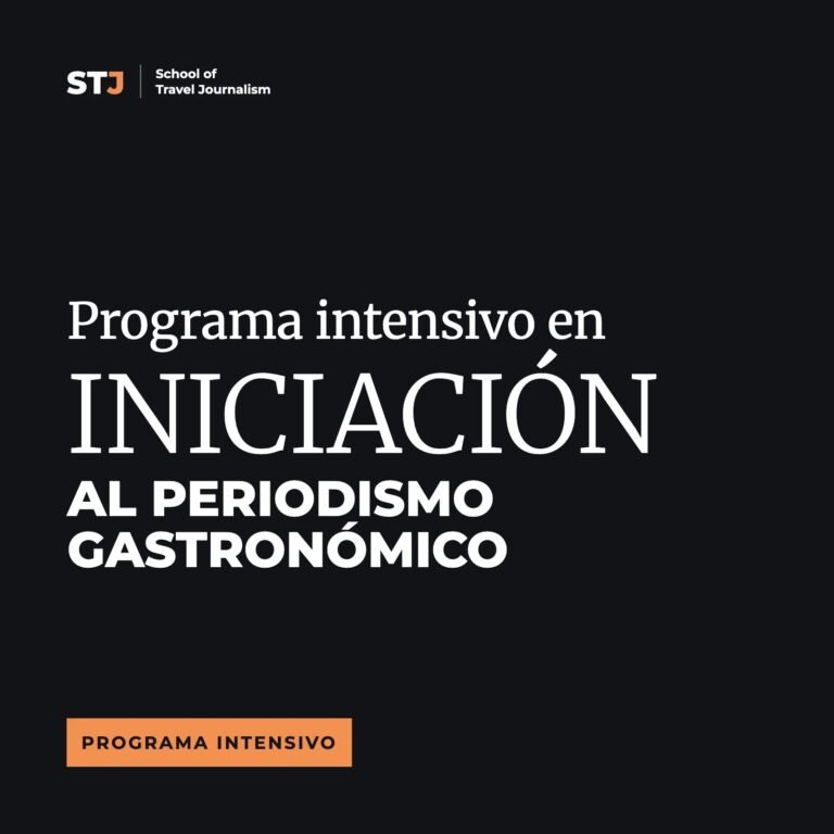 Programa Intensivo en Iniciación al Periodismo Gastronómico en directo