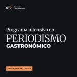 Portada: Programa Intensivo en Periodismo Gastronómico | School of Travel Journalism