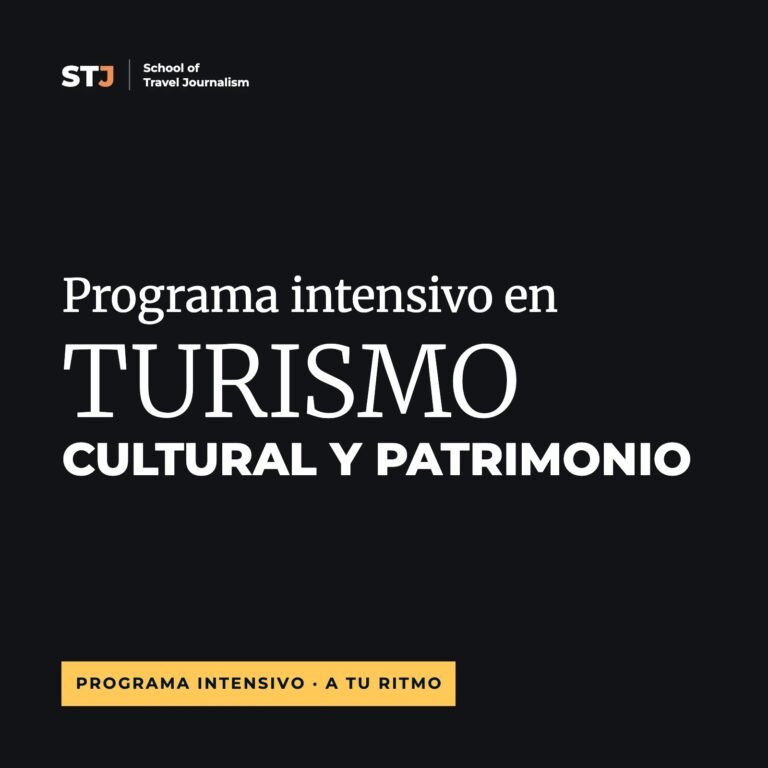 Programa Intensivo en Turismo Cultural y Patrimonio a tu ritmo