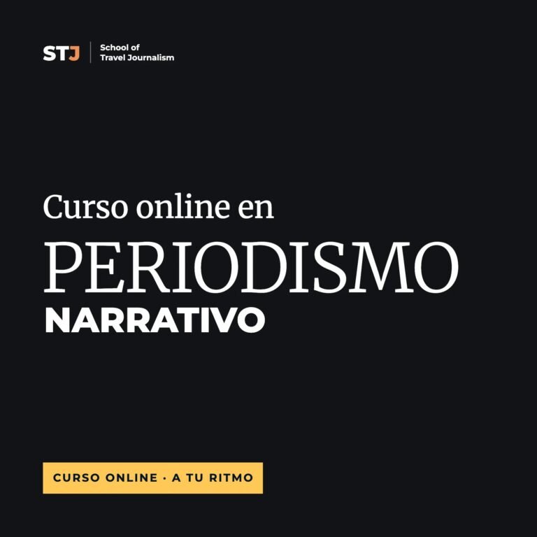 Curso online en Periodismo Narrativo